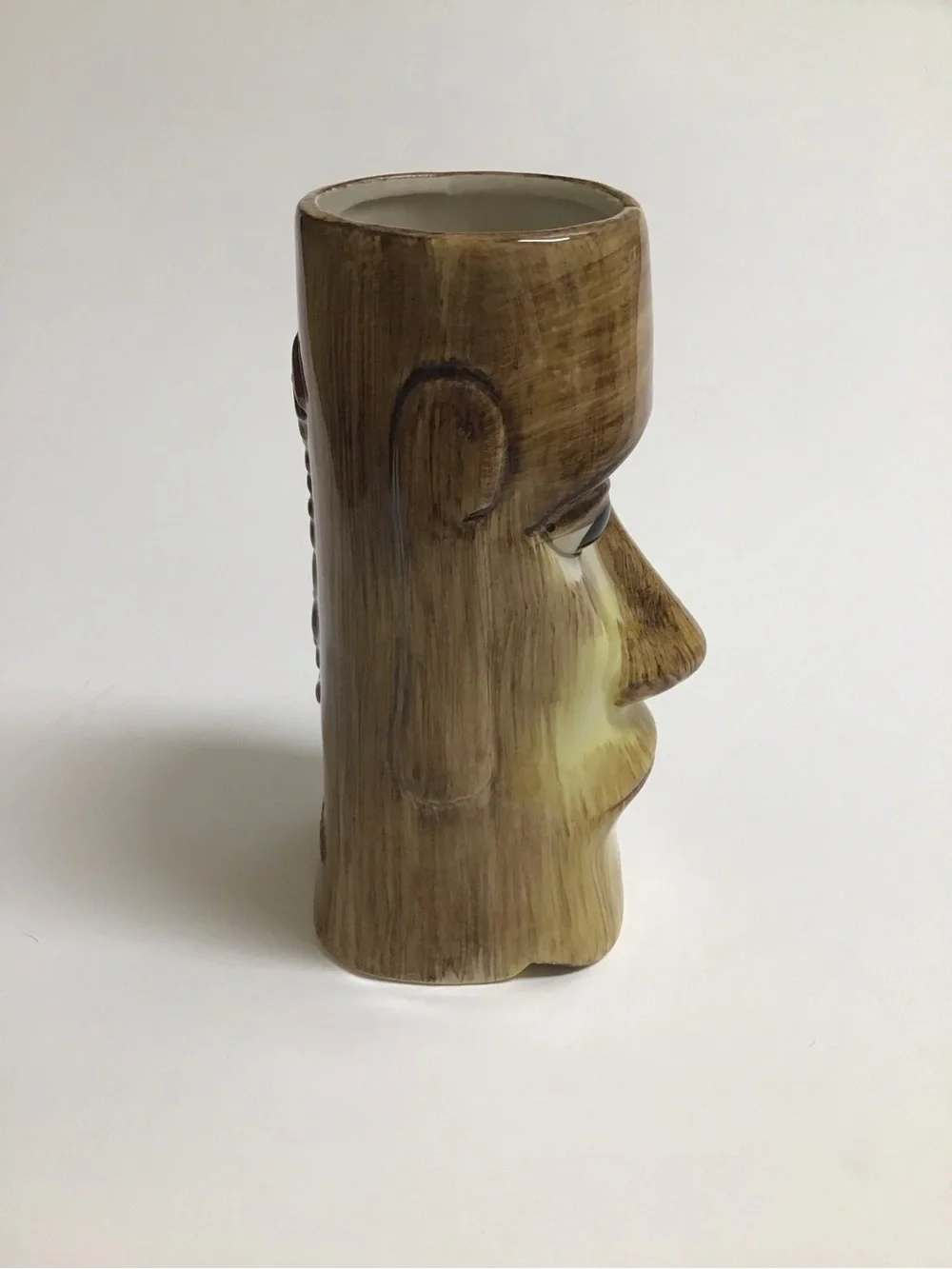 Kowloon Moai Tiki Mug Saugus Mass Resturant Tiki Bar 6” Tall KGS 2018 Man Cave